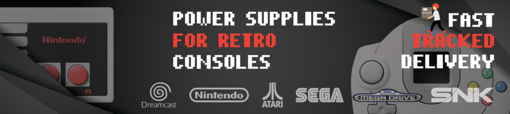 Retro video game power supplies